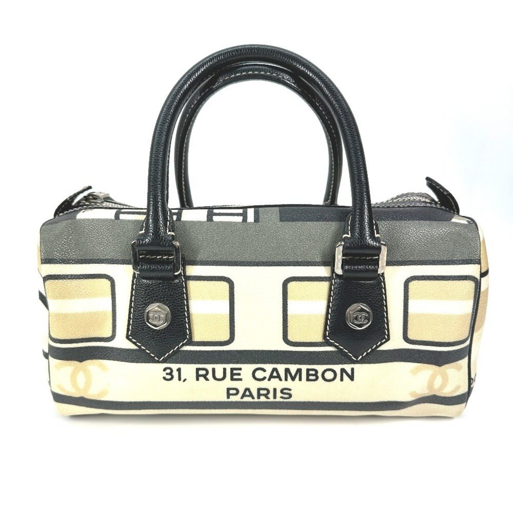 CHANEL Black Boston Bag